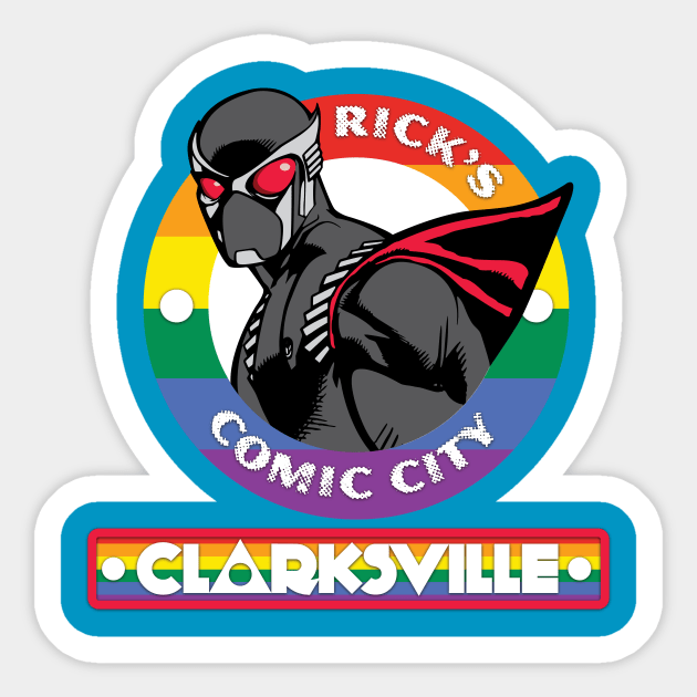 Rick's Comic City logo 6 Sticker by RicksComicCity